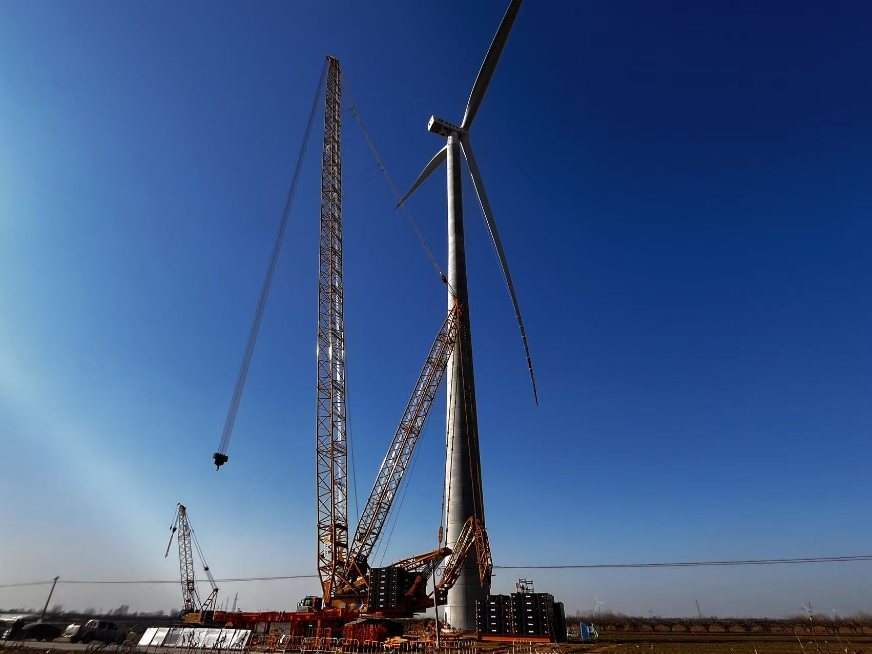 河北华电衡水饶阳50MW风电项目PC工程总承包项目